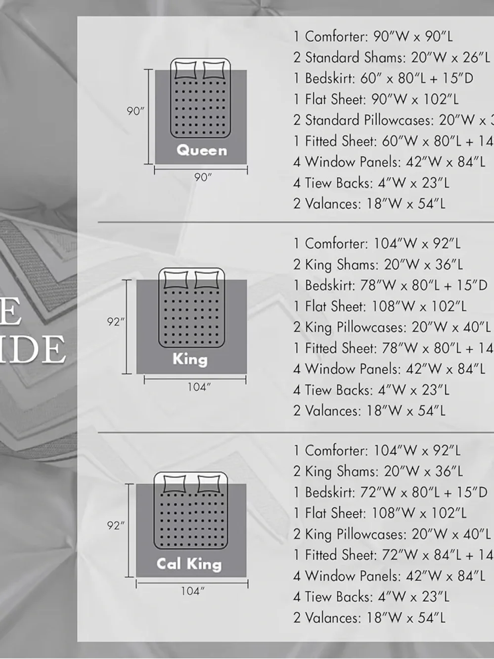 Madison Park Faux Silk Comforter Set Decorative Pillows,Taupe Cal King 24 piece